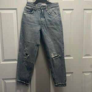 Zara light blue jeans